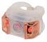 ART.FA 73 W Fanalino in Silicone RING post. 2 Led 3 funz. bianco (batt.incl.)